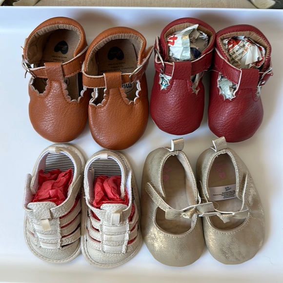various Other - LOT of 4 pairs of baby shoes. EUC